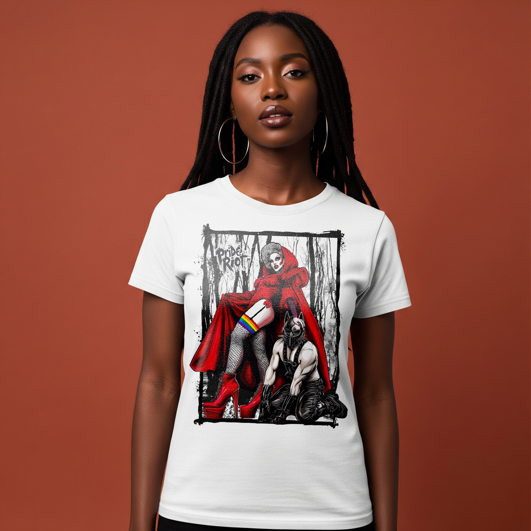 Red Riding Hood | Queer Punk Fairy Tale Tee – Pride Riot Official