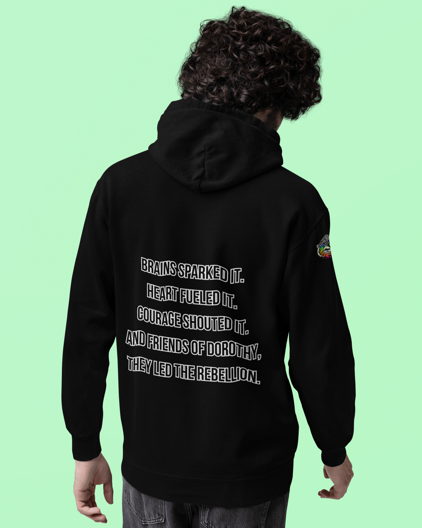 Wizard of Oz Exclusive - Manifesto Hoodie – “Friends of Dorothy” Rebellion Edition (Pride Riot 2025)