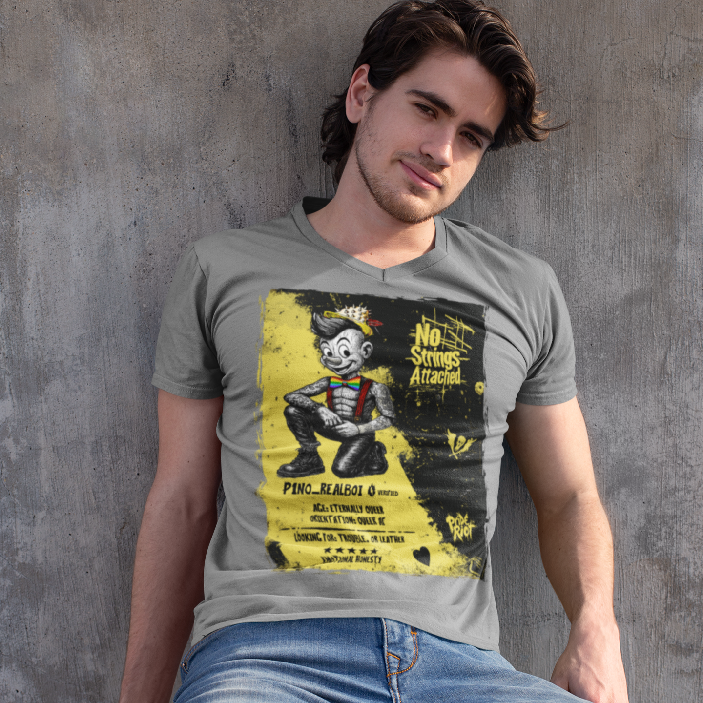 V Is for Vicious – V-Neck Tees