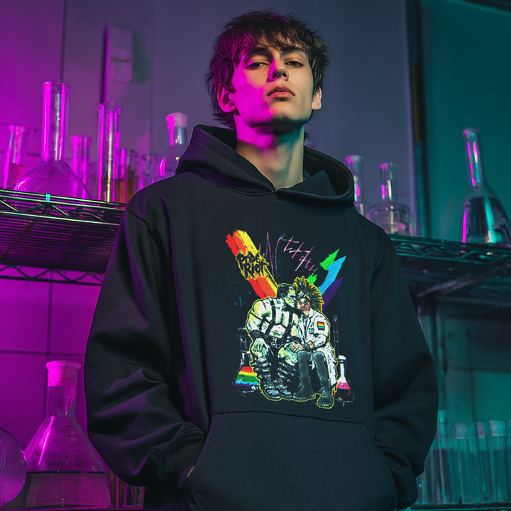 Frankenstein Hoodie | Queer Punk Horror Pride Apparel | Pride Riot
