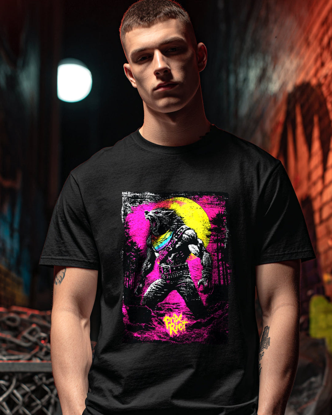 Werewolf Tee | Queer Punk Horror Pride Shirt | Pride Riot