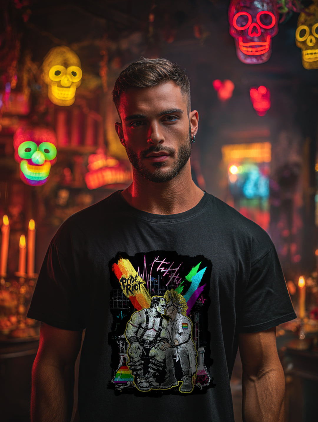 Frankenstein Tee | Queer Punk Horror Pride Shirt | Pride Riot