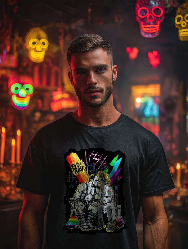 Frankenstein Tee | Queer Punk Horror Pride Shirt | Pride Riot