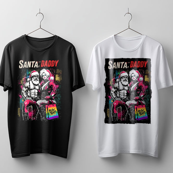 Santa, Daddy | Unisex T-Shirt | Pride Riot Official | Holiday Drop
