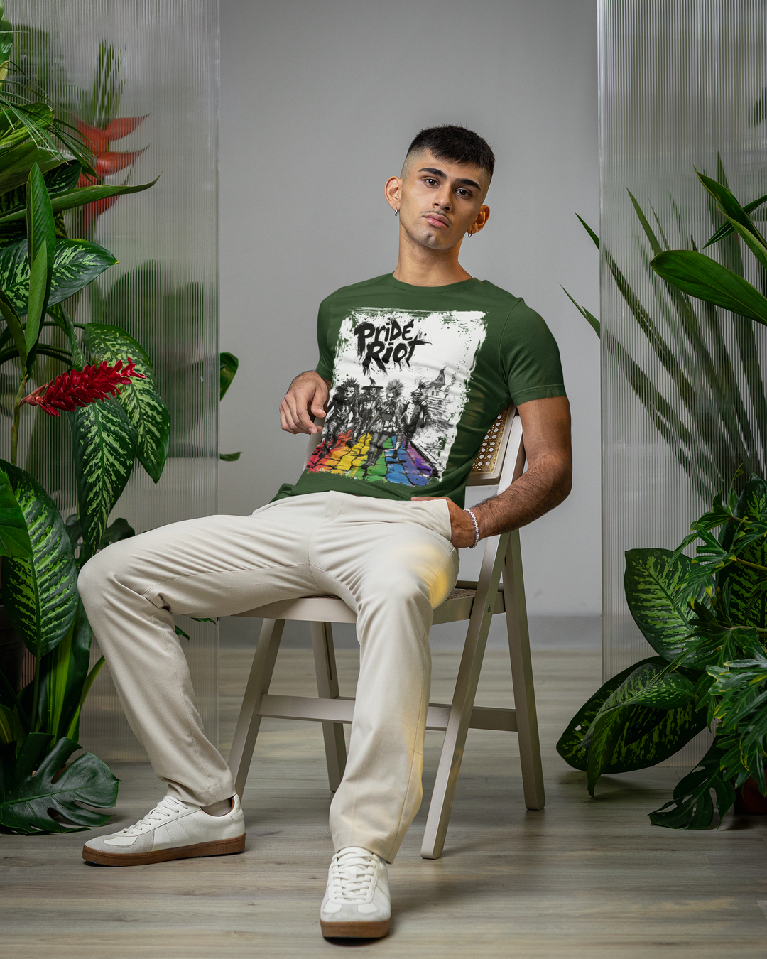 Pride Riot Tee – Wizard of Oz Punk 2025 (Rainbow Brick Road Edition)