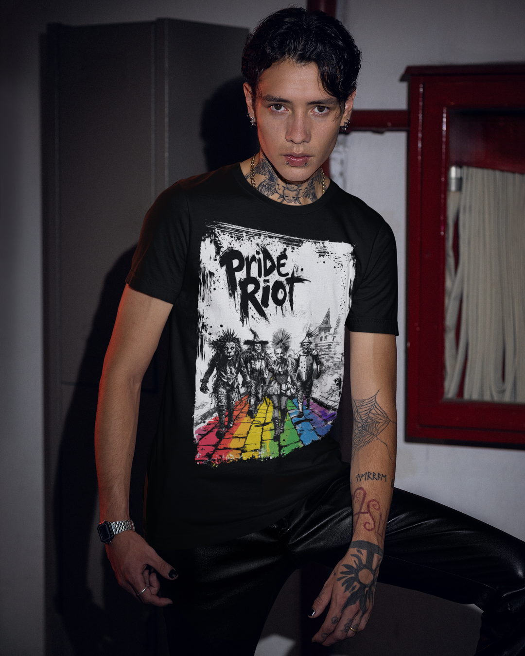 “Friends of Dorothy Led the Rebellion” Tee – Wizard of Oz Exclusive - Pride Riot 2025 Oz Drop