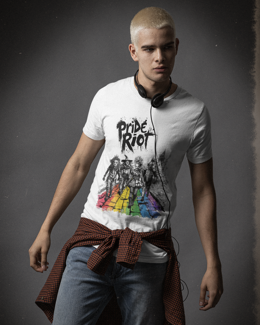 “Friends of Dorothy Led the Rebellion” Tee – Wizard of Oz Exclusive - Pride Riot 2025 Oz Drop