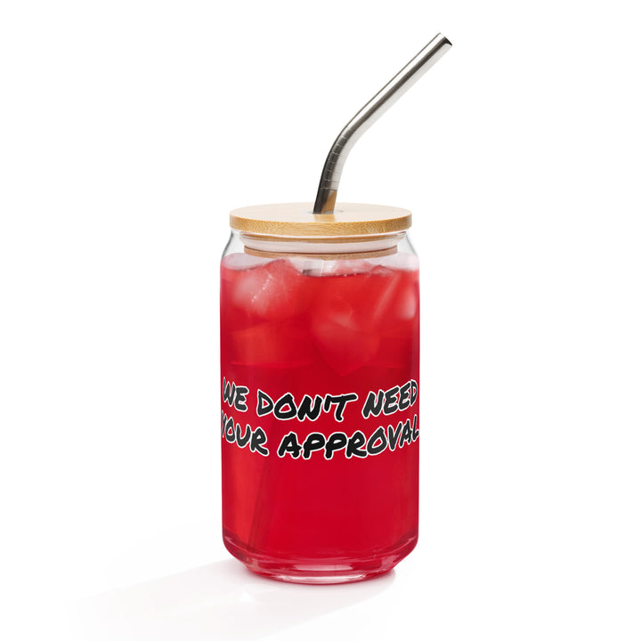 Queer Power Riot Glass – 16oz Can-Shaped Pride Cup