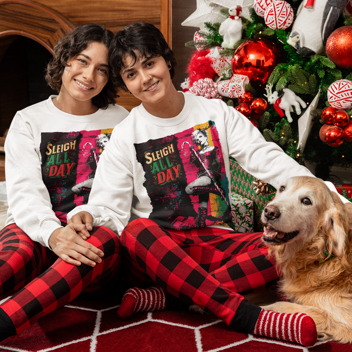 Sleigh All Day | Unisex Sweatshirt | Pride Riot Official