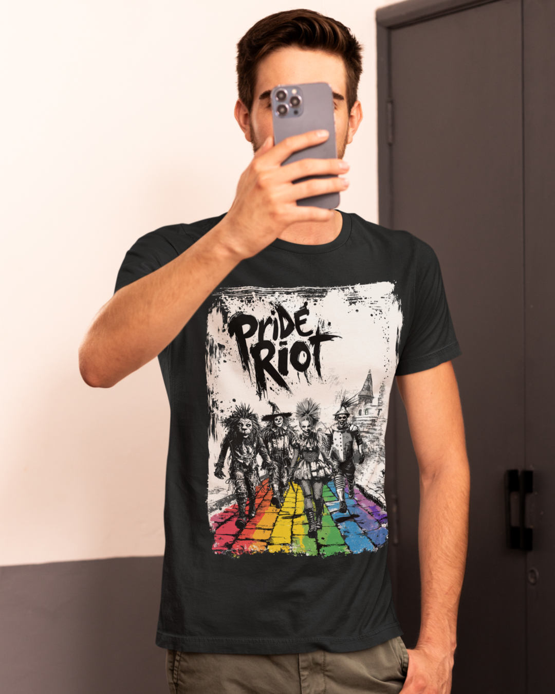 “Friends of Dorothy Led the Rebellion” Tee – Wizard of Oz Exclusive - Pride Riot 2025 Oz Drop