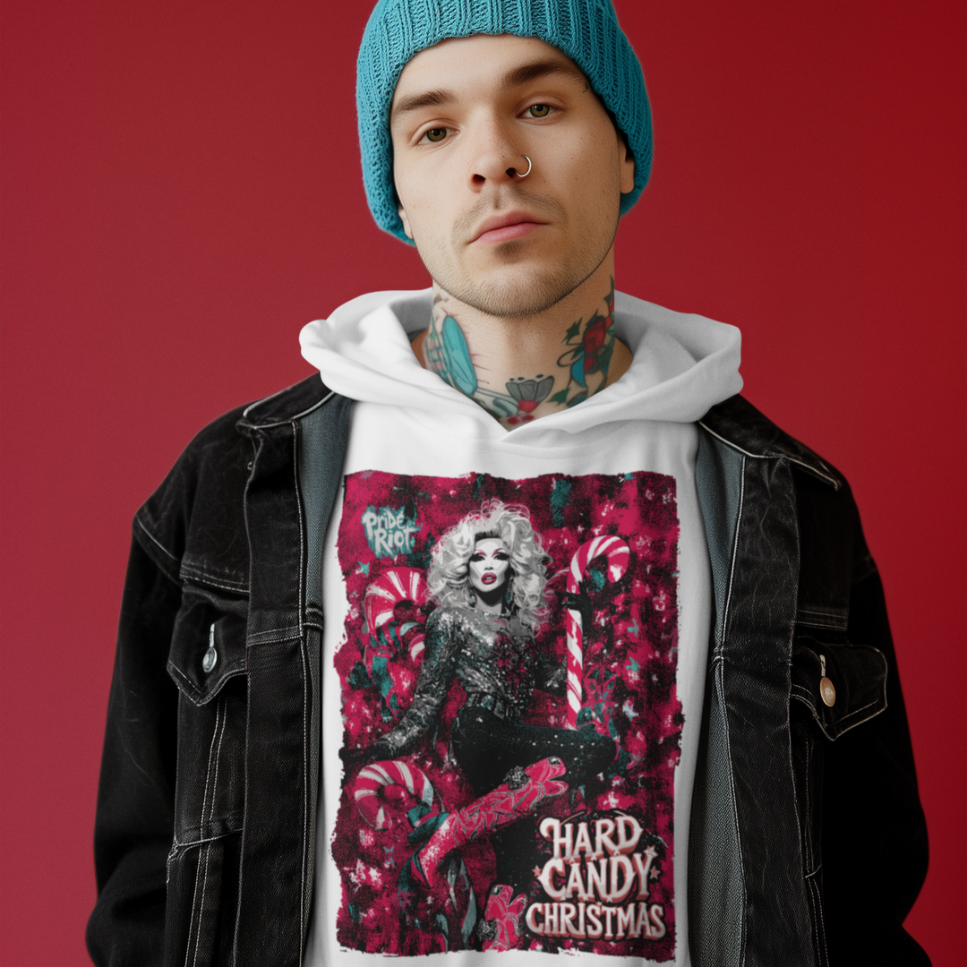 Hard Candy Christmas | Unisex Hoodie | Pride Riot Official