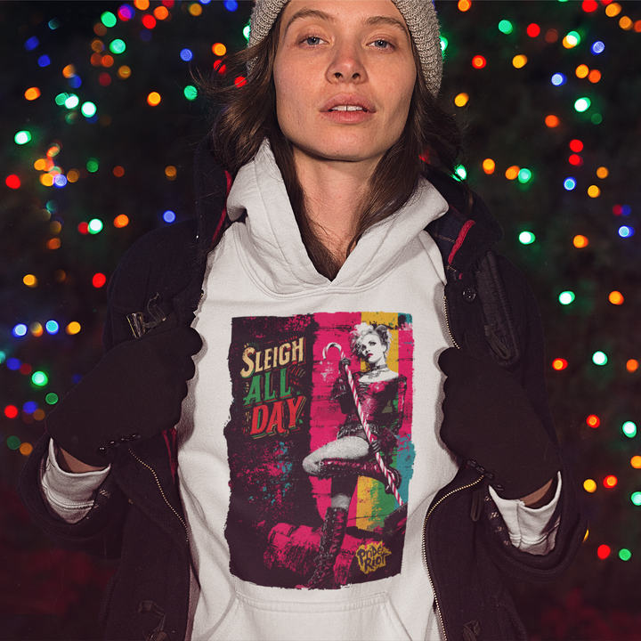 Sleigh All Day | Unisex Hoodie | Pride Riot Official