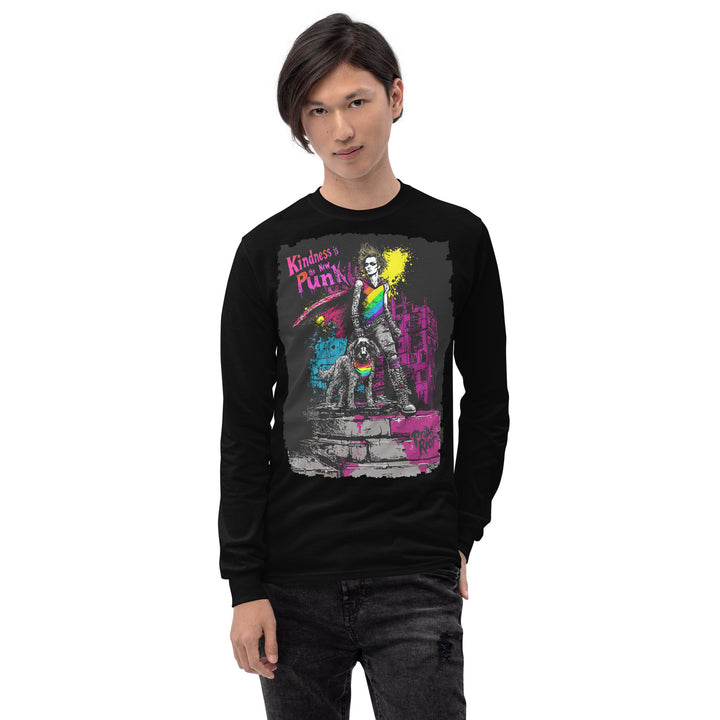 Kindness Is the New Punk – Unisex Long Sleeve Shirt | Pride Riot Official