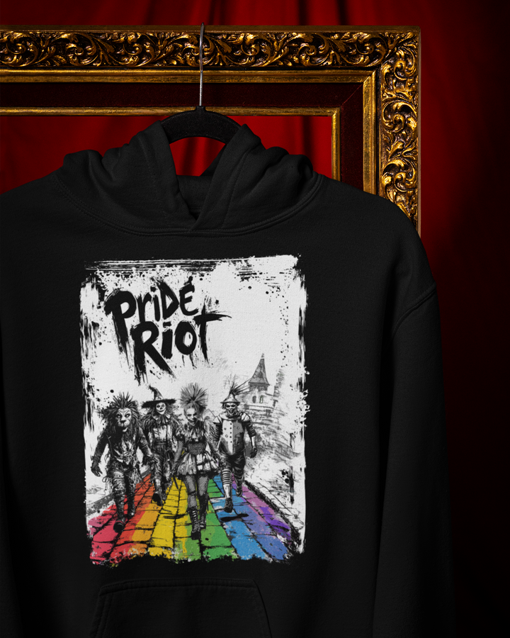 Pride Riot Hoodie – Wizard of Oz Punk Drop (Exclusive Pride 2025 Edition)