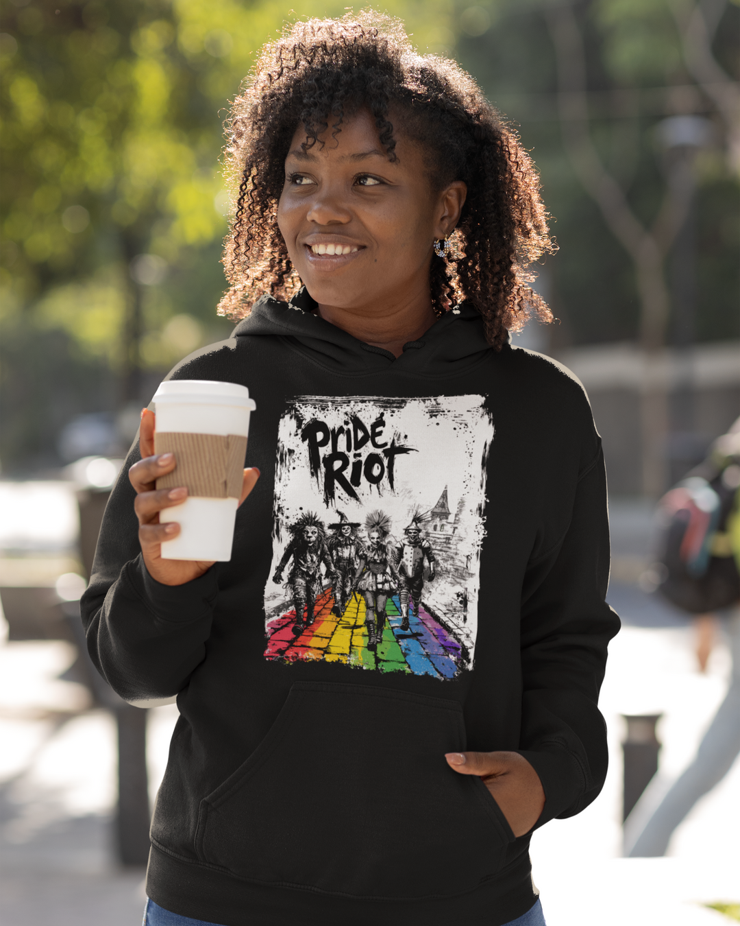 Pride Riot Hoodie – Wizard of Oz Punk Drop (Exclusive Pride 2025 Edition)