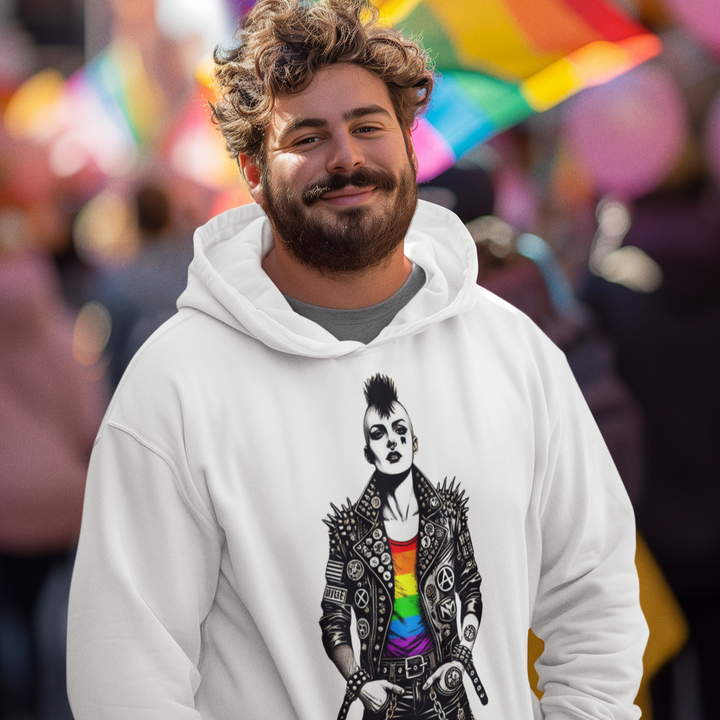 🔥 Pride Riot Official – Punk Queen Icon Hoodie 🔥