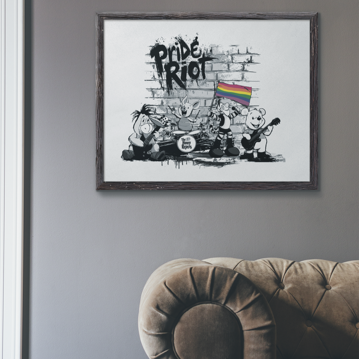 🔥 Honey Rejects 1988 Riot Canvas – Queer Punk Wall Art for Loud Mouths & Louder Walls