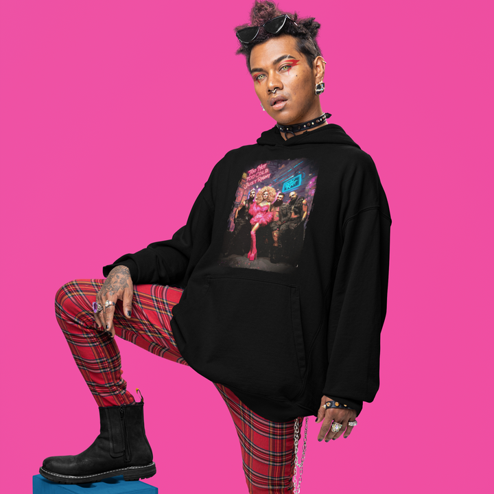 Goldie Locks Unisex Hoodie – Queer Punk Drag Queen Sweatshirt | Pride Riot Apparel