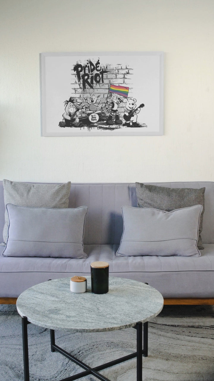 🔥 Honey Rejects 1988 Riot Canvas – Queer Punk Wall Art for Loud Mouths & Louder Walls