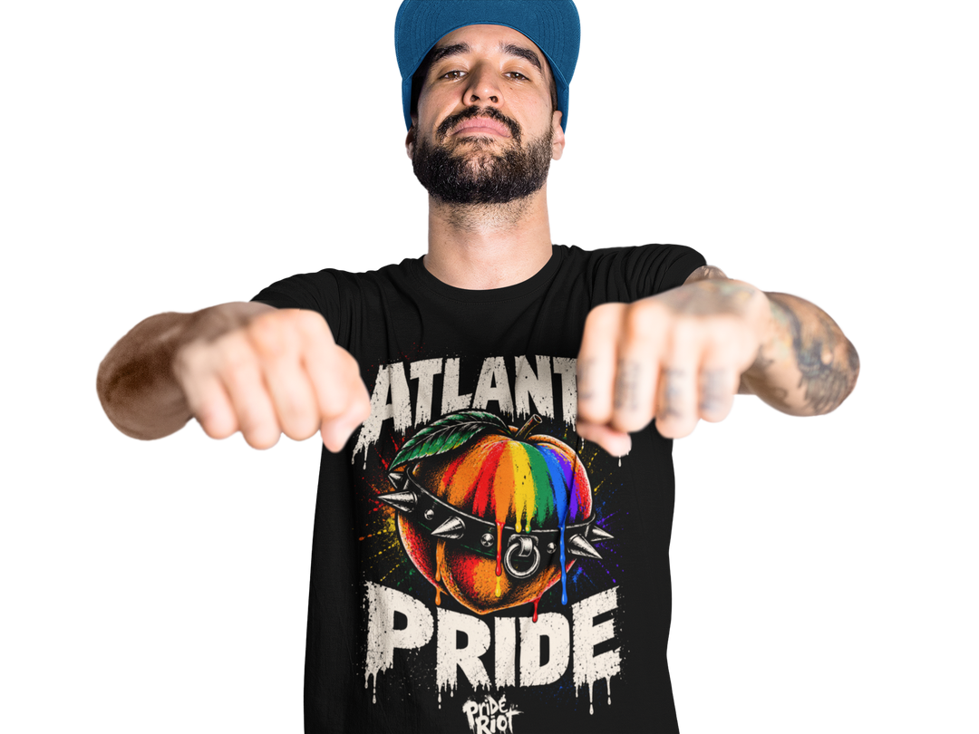 Atlanta Pride — Tee — worn, PRIDE RIOT® (3)