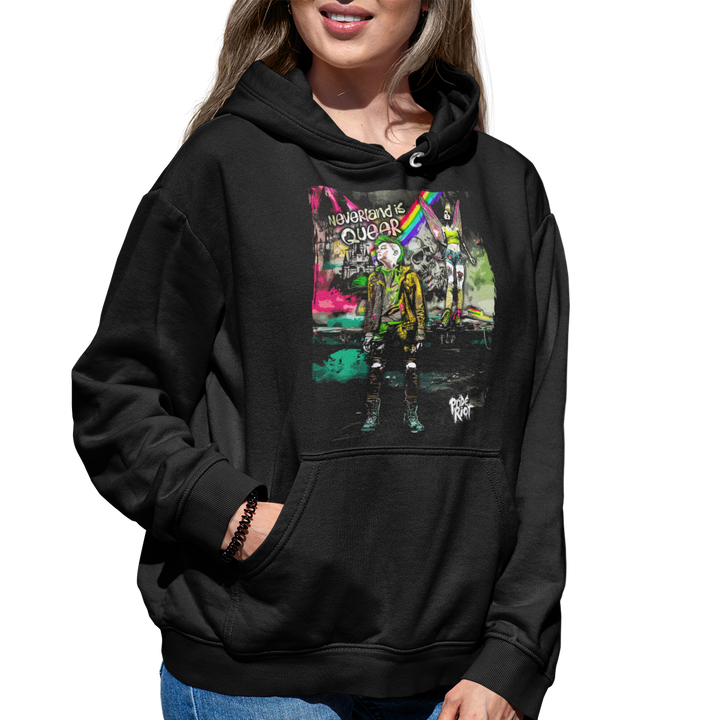 Neverland — Hoodie — worn, PRIDE RIOT®