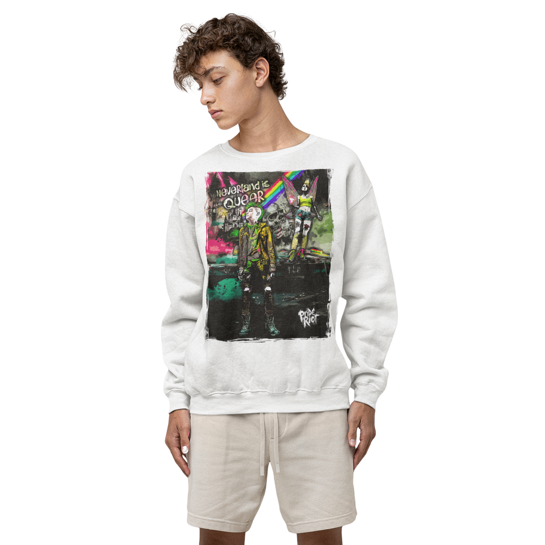 Neverland — Sweatshirt — worn, PRIDE RIOT®