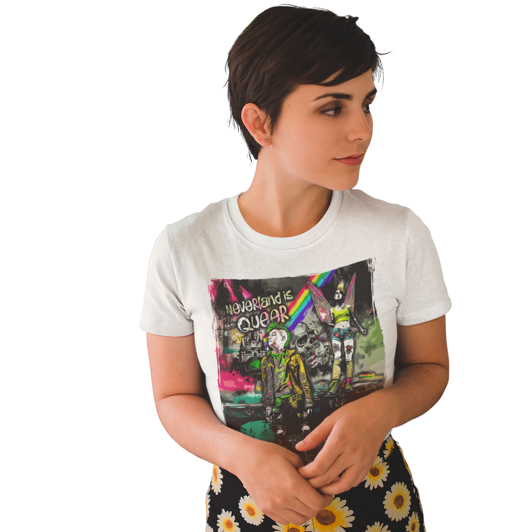Neverland — Tee — worn, PRIDE RIOT®