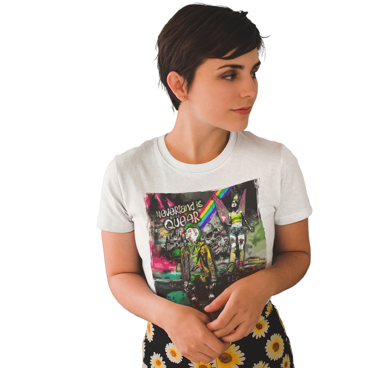 Neverland — Tee — worn, PRIDE RIOT®