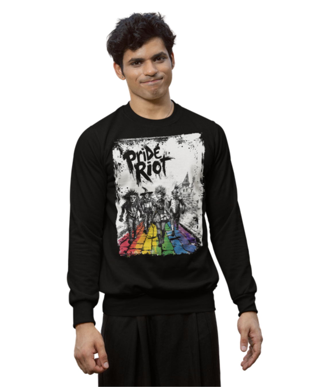 No Place Like Loud — Sweatshirt — worn, PRIDE RIOT®