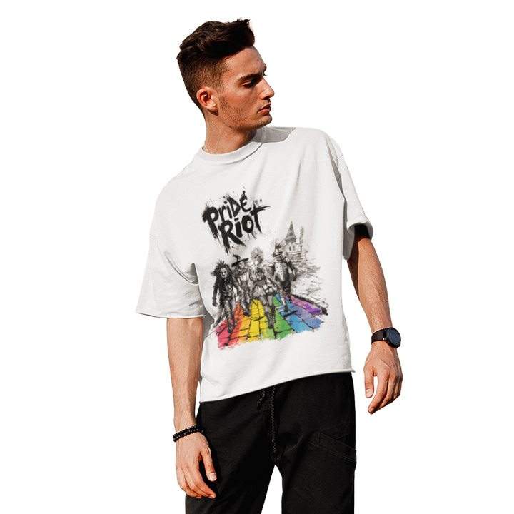 No Place Like Loud — Tee — worn, PRIDE RIOT®