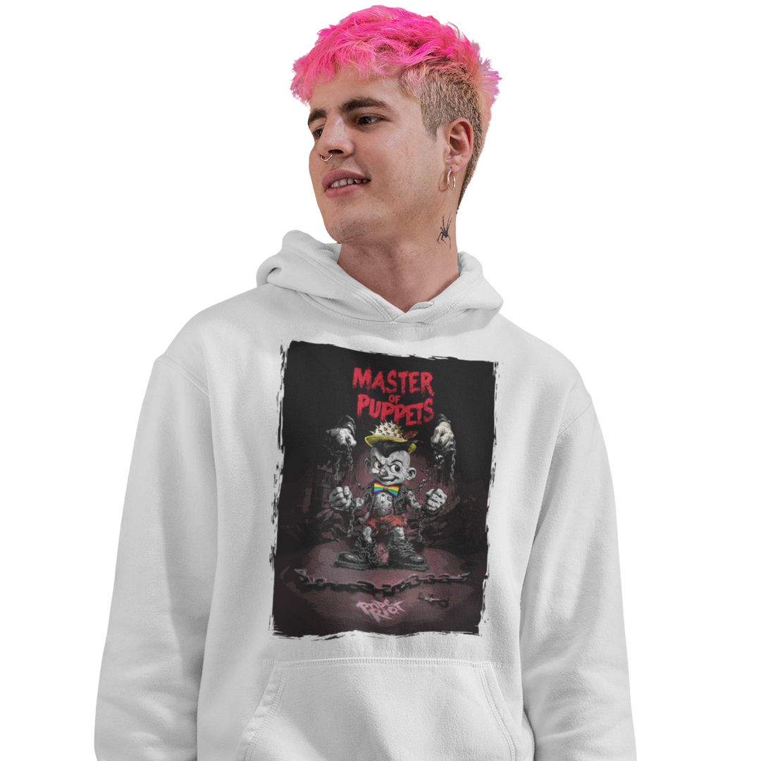 Pinocchio: No Master, No Maker — Hoodie — worn, PRIDE RIOT®