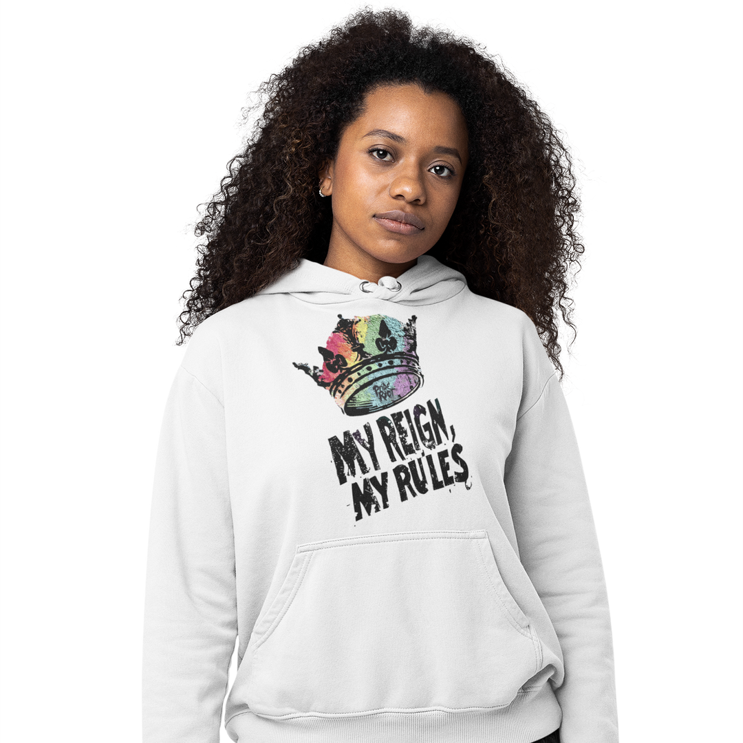 Punk Prince: My Reign, My Rules — Hoodie — worn, PRIDE RIOT®