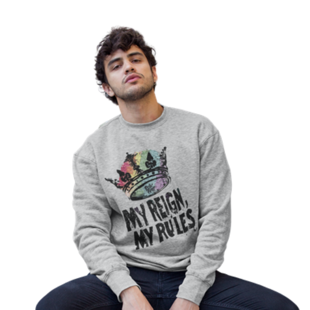 Punk Prince: My Reign, My Rules — Sweatshirt — worn, PRIDE RIOT®
