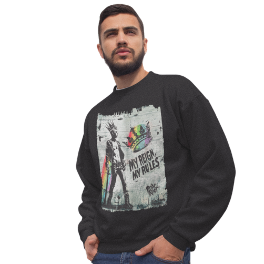 Punk Prince — Sweatshirt — worn, PRIDE RIOT®