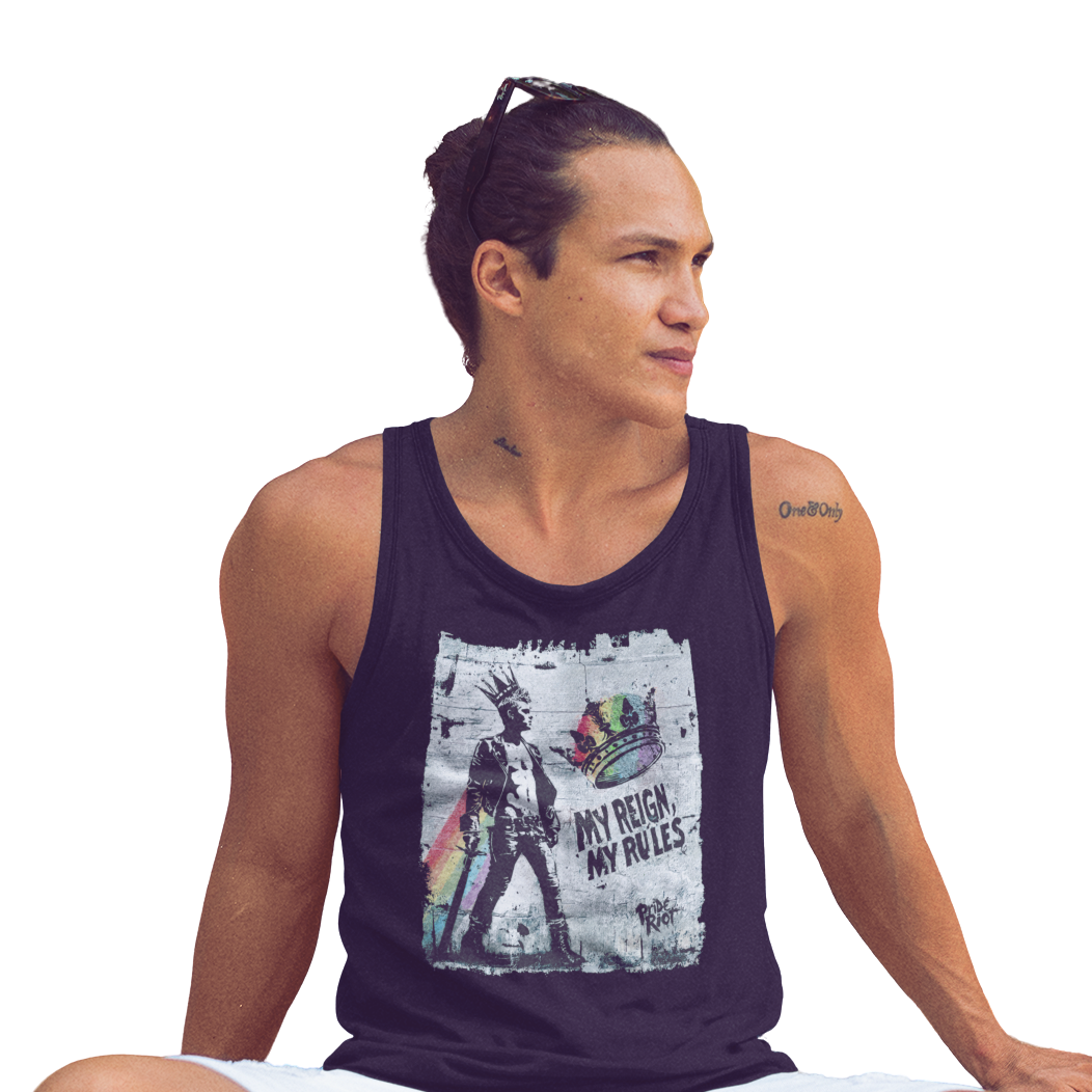 Punk Prince — Tank — worn, PRIDE RIOT®