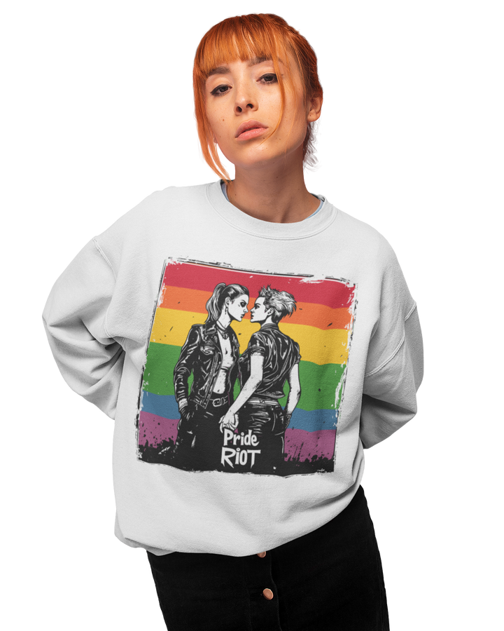 Rebel Lovers — Sweatshirt — worn, PRIDE RIOT®