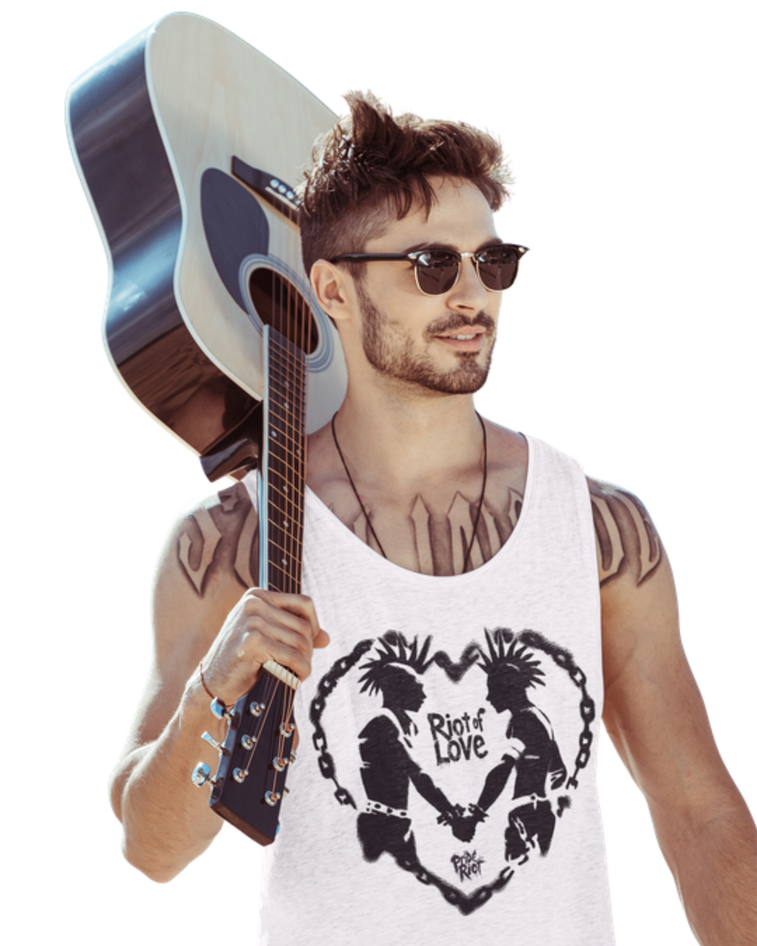 Riot of Love — Tank — worn, PRIDE RIOT®