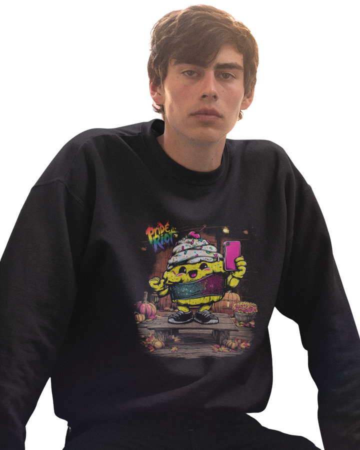 Snack: The Cream Filled Cake — Sweatshirt — worn, PRIDE RIOT®
