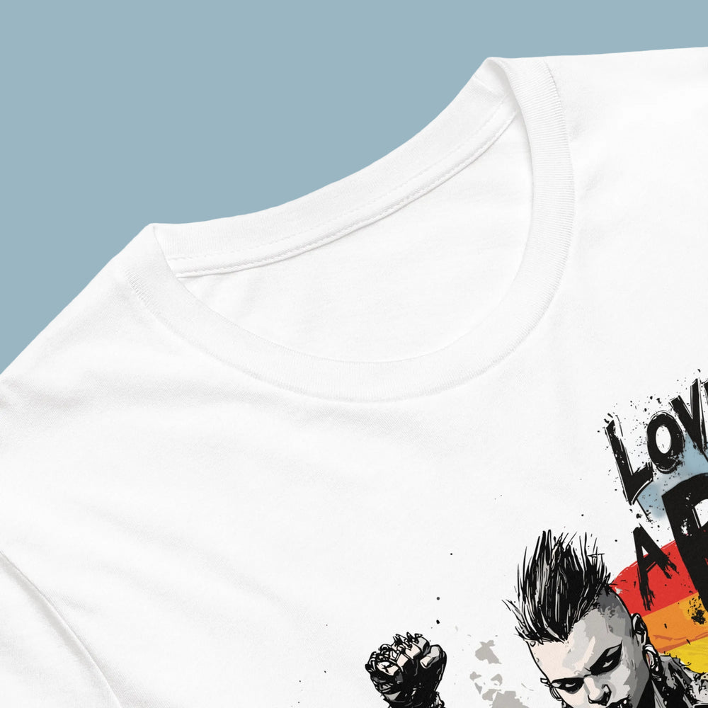 Extreme close-up of the premium combed cotton fabric texture. Shows the high-contrast black screen print ink integrated smoothly into the soft light fabric, demonstrating a breathable, non-scratchy finish suitable for sensory sensitivities.