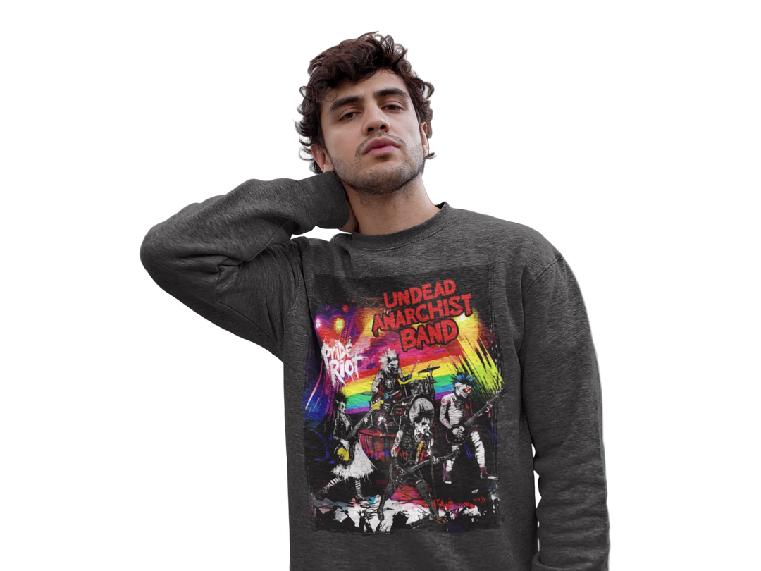 Undead Anarchist — Sweatshirt — worn, PRIDE RIOT®