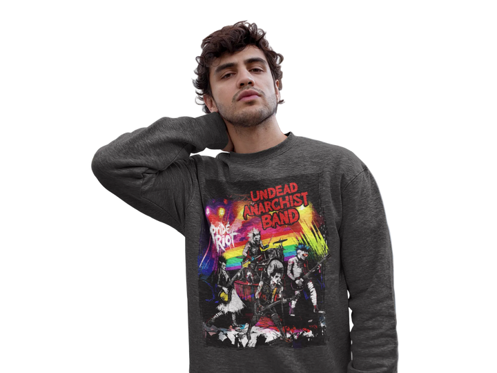 Undead Anarchist — Sweatshirt — worn, PRIDE RIOT®