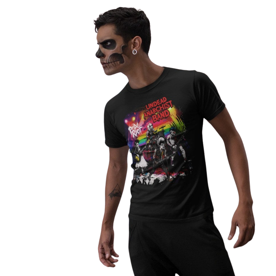 Undead Anarchist — Tee — worn, PRIDE RIOT®