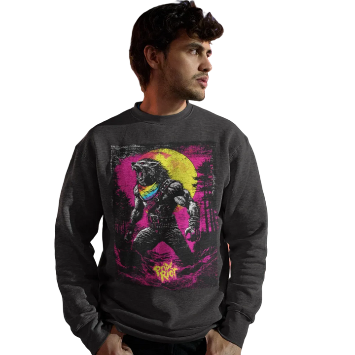 Werewolf — Sweatshirt — worn, PRIDE RIOT®