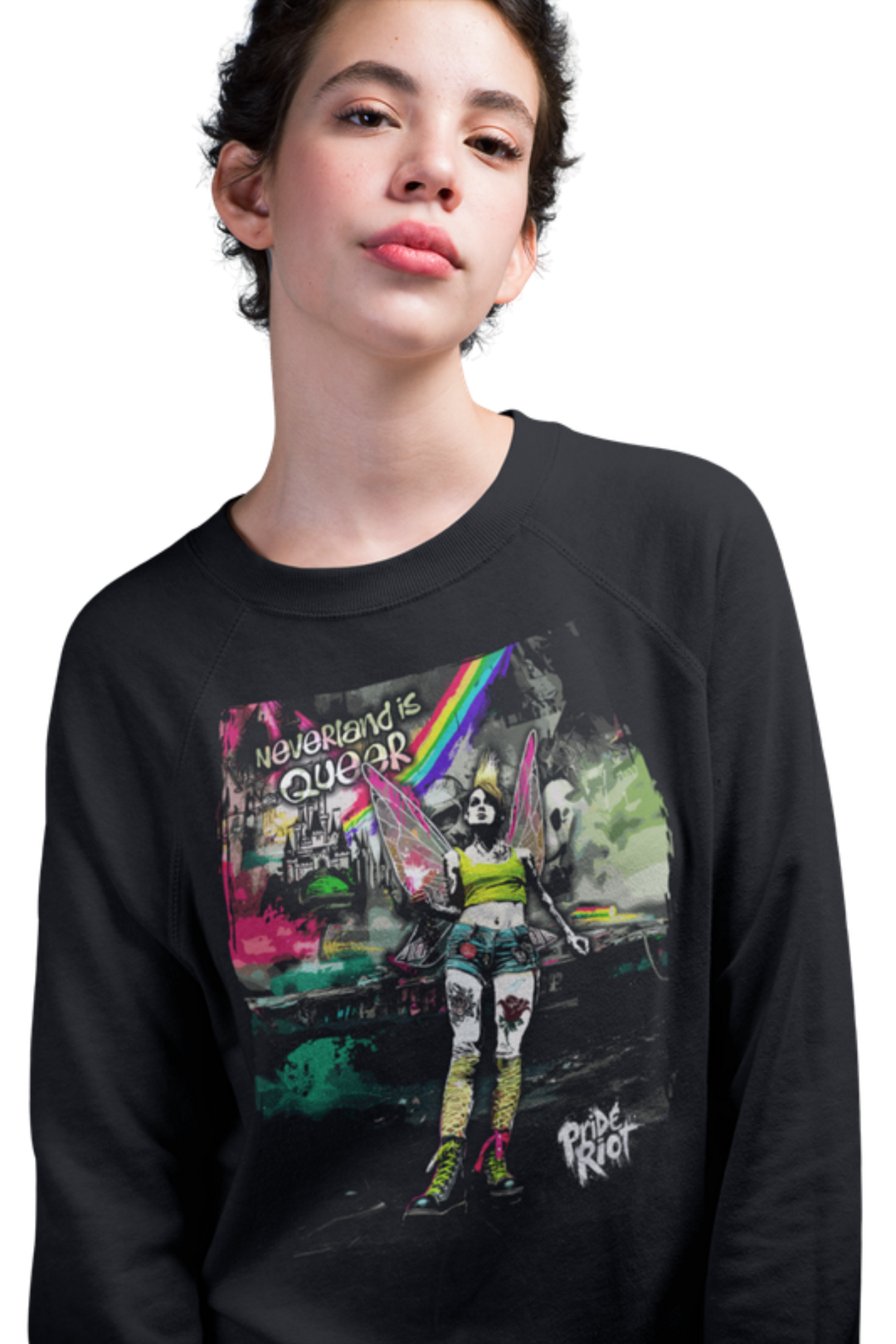 Wings and Teeth — Sweatshirt — worn, PRIDE RIOT®
