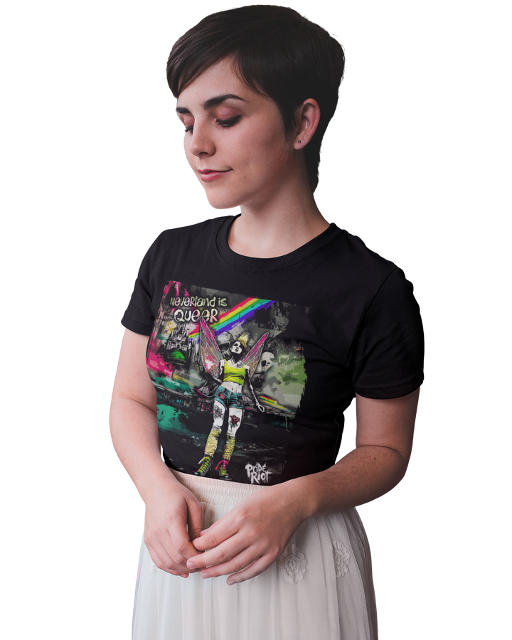 Wings and Teeth — Tee — worn, PRIDE RIOT®