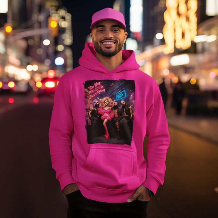 Goldie Locks Unisex Hoodie – Queer Punk Drag Queen Sweatshirt | Pride Riot Apparel