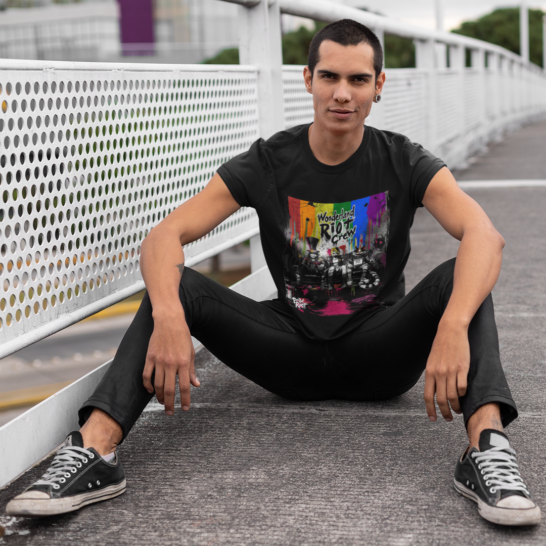 Alice in Wonderland Riot Crew Tee – Limited Pride Edition