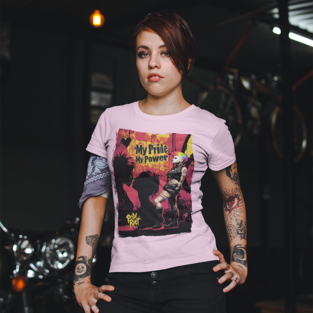 Punk Rock Queen II Tee – My Pride, My Power LGBTQ+ Unisex T-Shirt