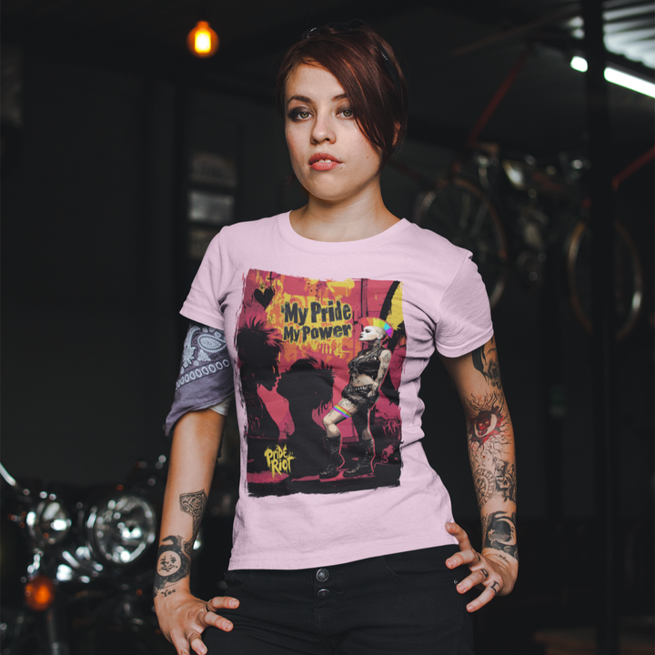 Punk Rock Queen II Tee – My Pride, My Power LGBTQ+ Unisex T-Shirt