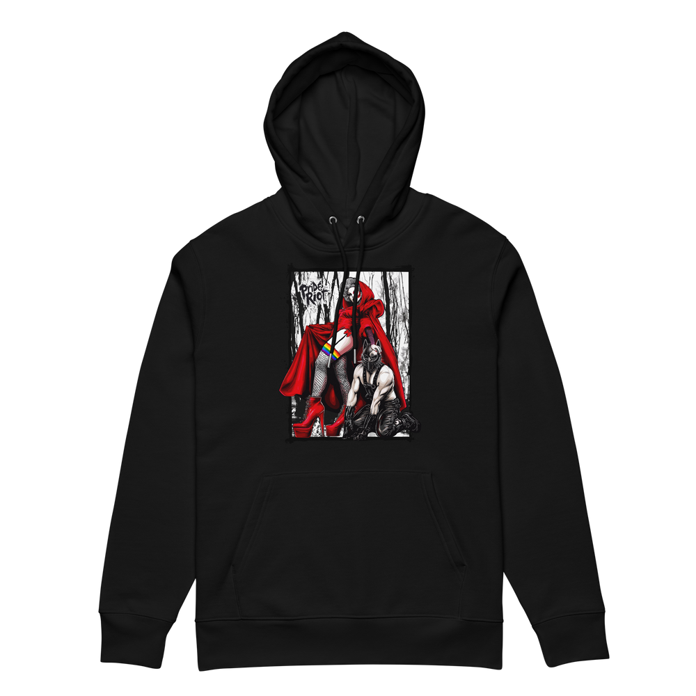 Red Riding Hood - Hoodie in Black, front